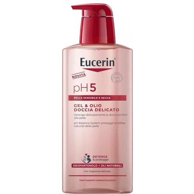 Beiersdorf Eucerin Gel & Olio Doccia Delicato 400 Ml