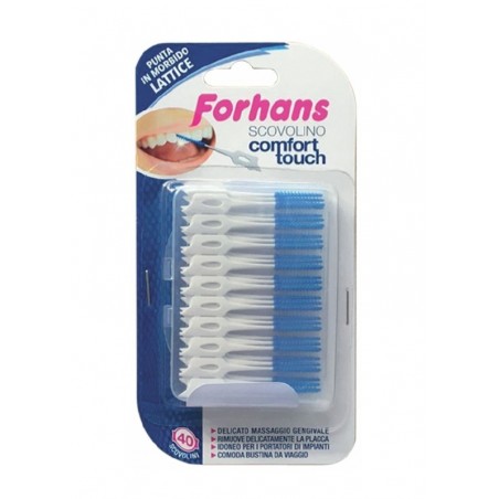 Uragme Forhans Scovolino Comfort Touch Punta In Lattice 40 Pezzi