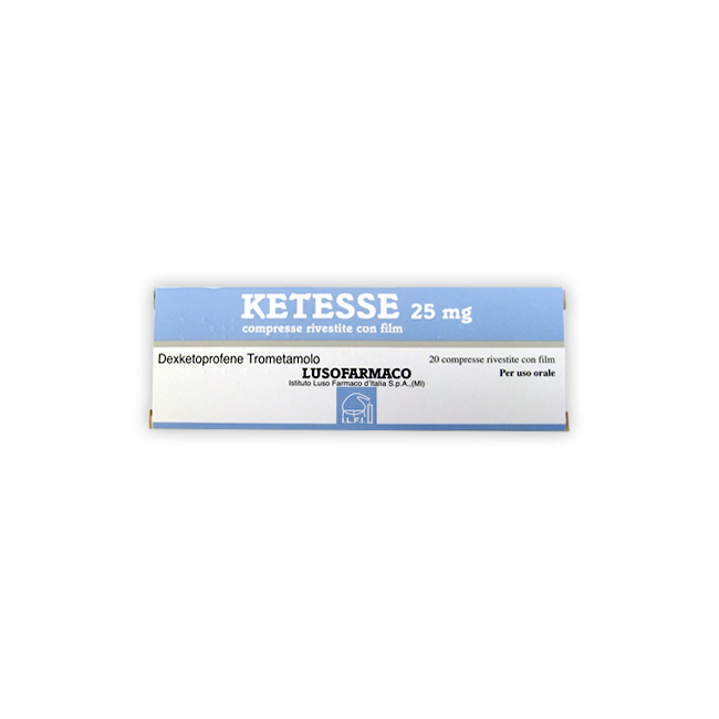 Menarini Ketesse 25 Mg Compresse Rivestite Con Film Dexketoprofene