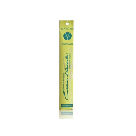 Maroma Encens D'auroville Incenso Salvia Bianca 10 Stick Maroma Encens D'auroville Incenso Salvia Bianca 10 Stick
