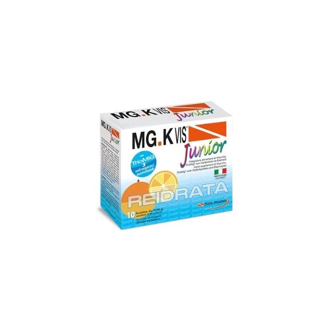 Pool Pharma Mgk Vis Junior Arancia 10 Bustine