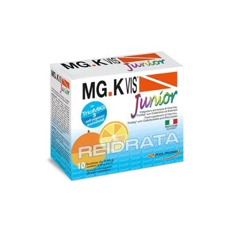 Pool Pharma Mgk Vis Junior Arancia 10 Bustine