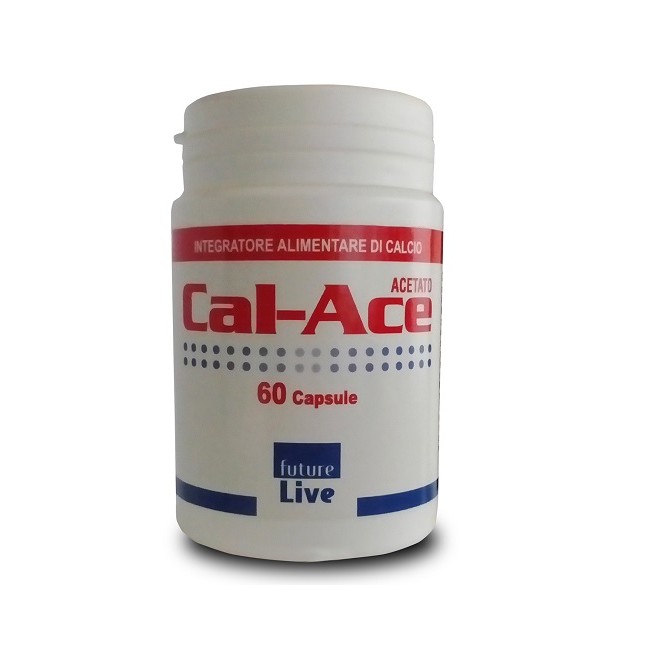 Future Live Calace Calcio Acetato 60 Capsule