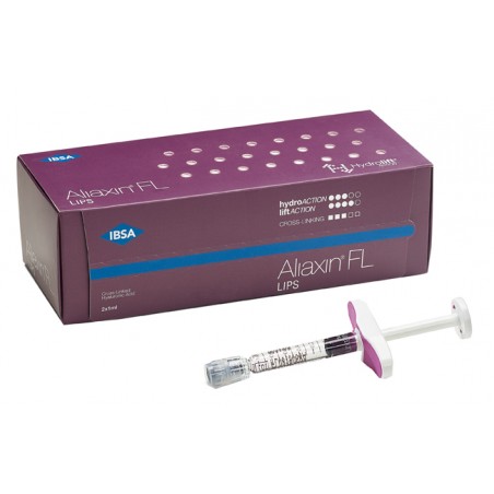 Ibsa Farmaceutici Siringa Intradermica Aliaxin Fl Lips Acido Ialuronico Cross-linkato 25mg/g 2 Siringhe X 1ml