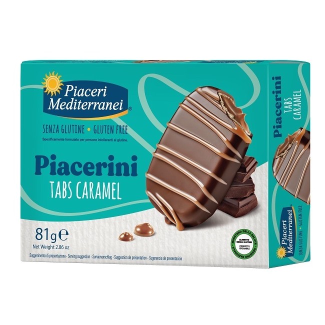 Eurospital Piaceri Mediterranei Piacerini Tabs Caramel 81 G