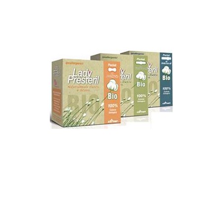 Corman Lady Presteril Pocket Notte Biologico 10 Pezzi