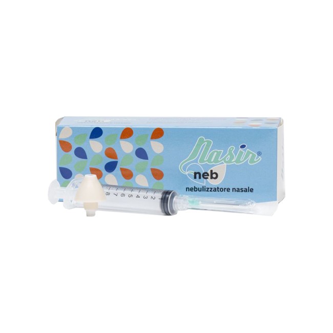 E. P. Medica Nasir Neb Kit Con 1 Ugello Nasir Nebulizzatore + 1 Siringa 10 Ml Llc + 1 Ago