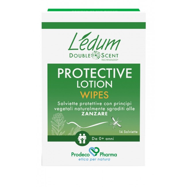Prodeco Pharma Ledum Ds Protective Lotion Wipes 14 Pezzi