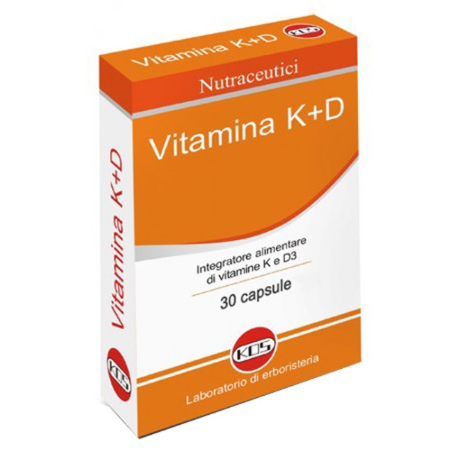 Kos Vitamina K+d Vegetale 30 Capsule