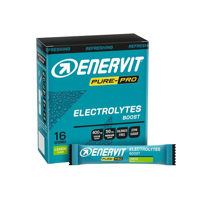 Enervit Pure Pro Electrolytes Boost 16 Bustine Da 4 G