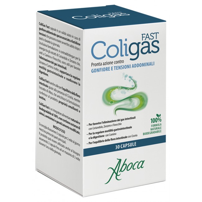 Aboca Coligas Fast 30 Capsule