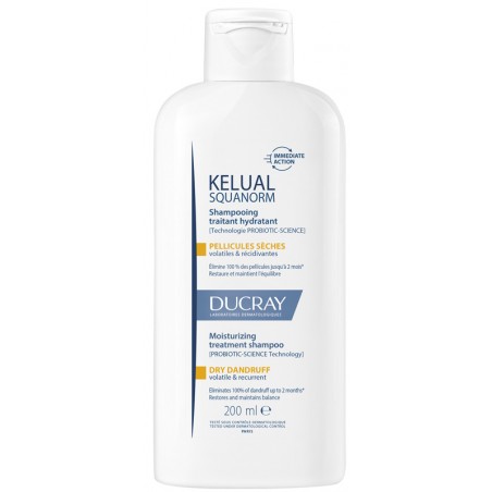 Ducray Kelual Squanorm Shampoo Anti Forfora Secca 200 Ml