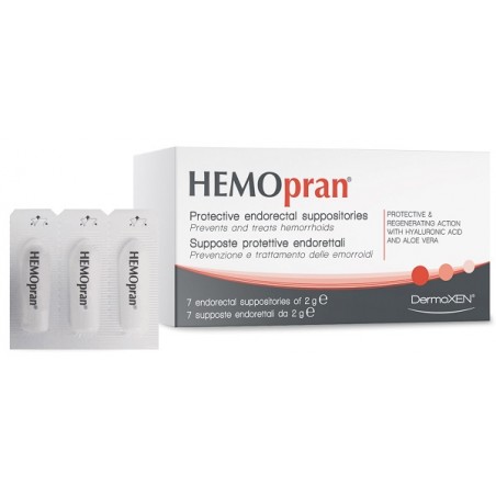 Levante Hemopran Endorettali 7 Supposte 2 G