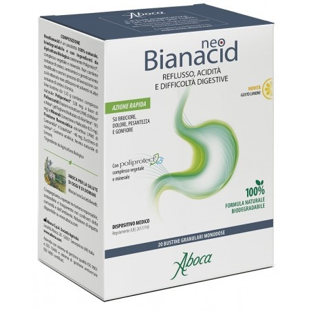 Aboca Neobianacid 20 Bustine Limone