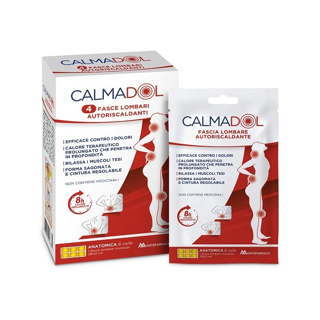 Montefarmaco Fascia Lombare Calmadol 4 Pezzi