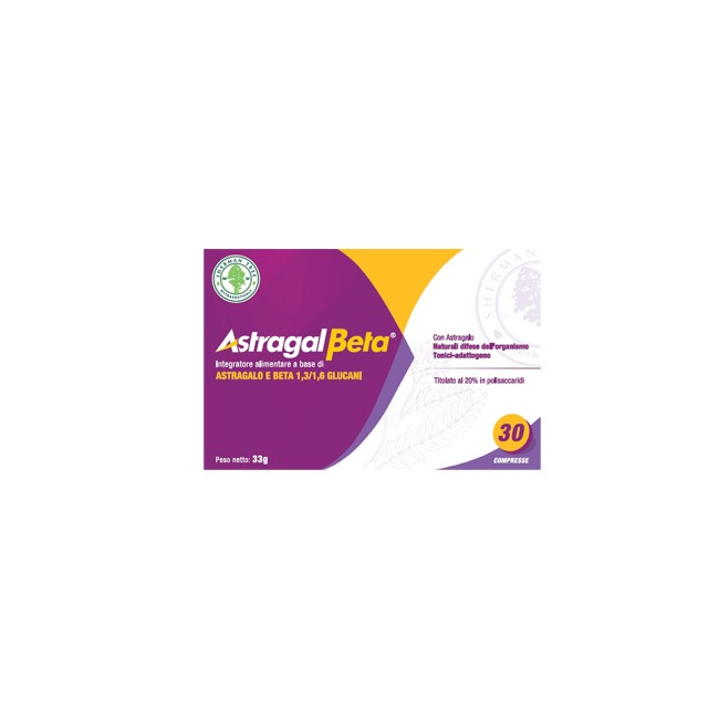 Shermantree Nutraceuticals Astragal Beta 500+300 Mg 30 Compresse