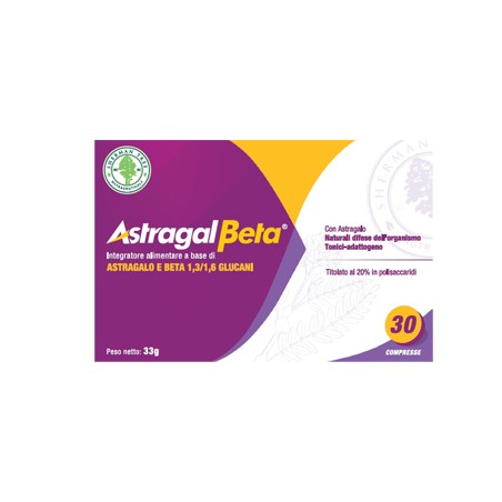 Shermantree Nutraceuticals Astragal Beta 500+300 Mg 30 Compresse