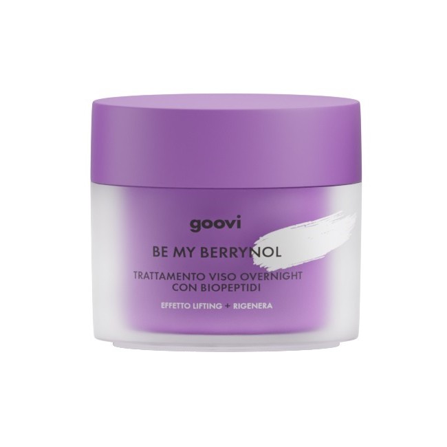 The Good Vibes Company Goovi Trattamento Overnight Con Biopeptidi Be My Berrynol 50 Ml