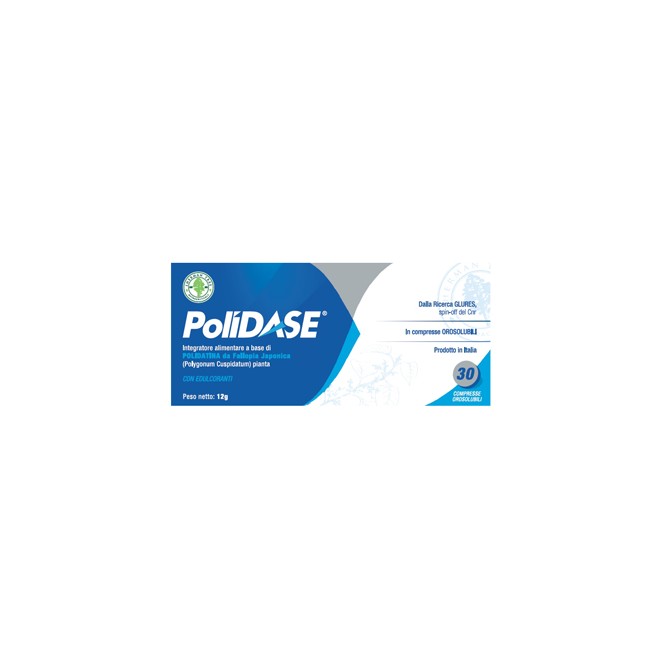 Shermantree Nutraceuticals Polidase 80mg 30 Compresse Orosolubili Da 400 Mg