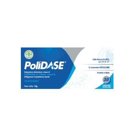 Shermantree Nutraceuticals Polidase 80mg 30 Compresse Orosolubili Da 400 Mg