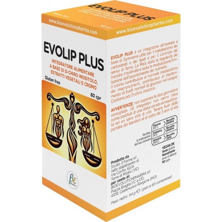 Bioevolutionpharma Evolip Plus 60 Compresse