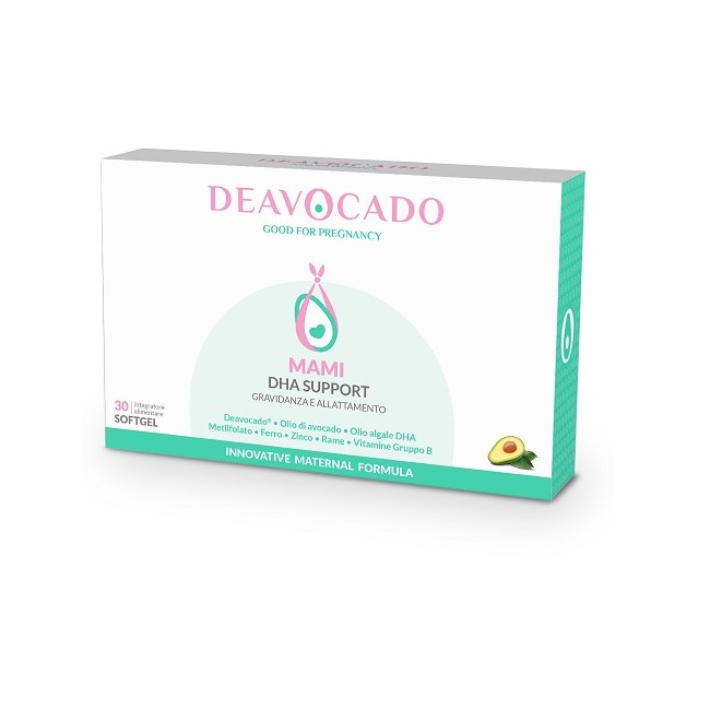 Pecten Group Deavocado Mami Dha Support 30 Softgel