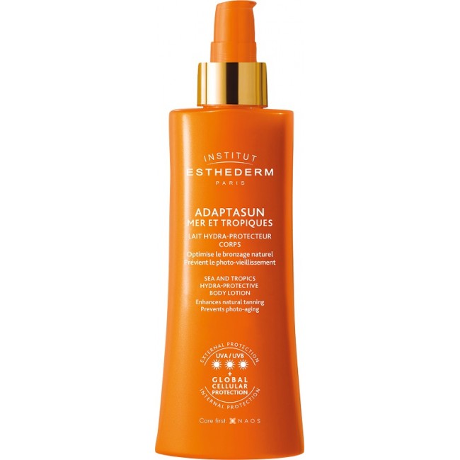 Institut Esthederm Adaptasun Mer Et Tropiques Lait Hydra Protecteur Corps 3 200 Ml