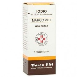 Iodio Soluzione Disinfettante del Cavo Orale 25 ml Marco Viti