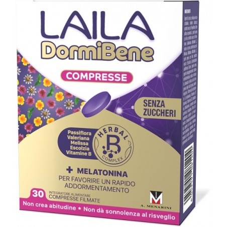 Menarini Laila Dormibene 30 Compresse