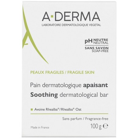 A-derma Aderma Les Indispensables Pane Dermatologico Lenitivo 100 G