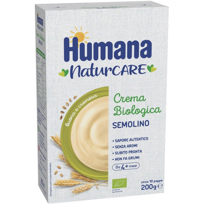 Humana Crema Biologica Semolino 200 G