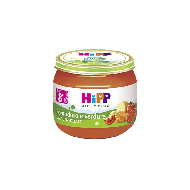 Hipp Bio Hipp Bio Omogeneizzato Sugo Pomodoro Verdure 2x80 G