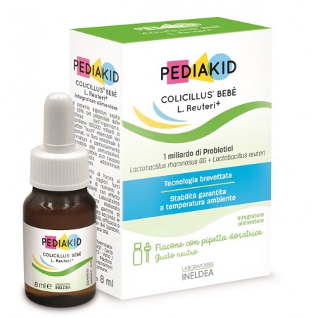 Laboratoires Ineldea Pediakid Colicillus Bebe + Reuteri 8 Ml