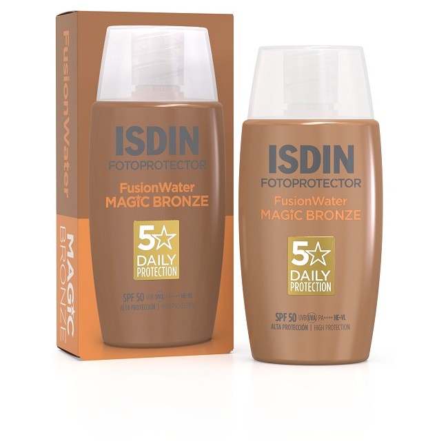 Isdin Fusion Water Magic Color Bronze Spf50 50 Ml