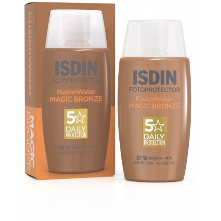 Isdin Fusion Water Magic Color Bronze Spf50 50 Ml