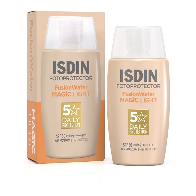 Isdin Fusion Water Magic Color Light Spf50 50 Ml