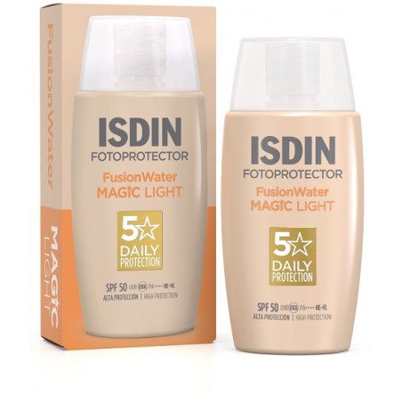 Isdin Fusion Water Magic Color Light Spf50 50 Ml