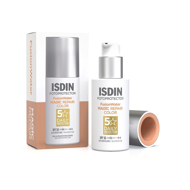 Isdin Fusion Water Magic Repair Color Spf50 50 Ml