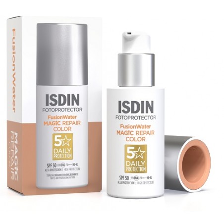 Isdin Fusion Water Magic Repair Color Spf50 50 Ml