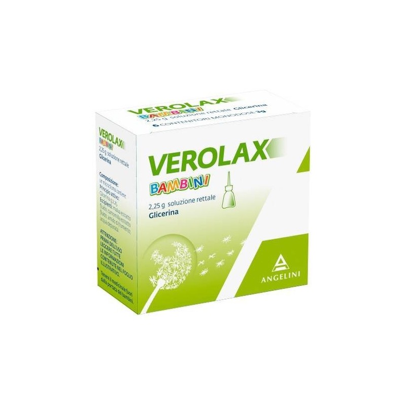 Verolax 2,25 g Glicerina Adulti 6 Microclismi