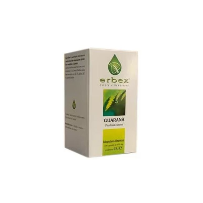 Erbex Guarana 100 Capsule 430mg