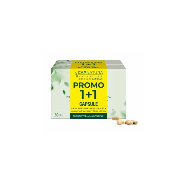 Erboristeria Magentina Capnatura Capsule 2 Confezioni da 30 Capsule Promo 1+1