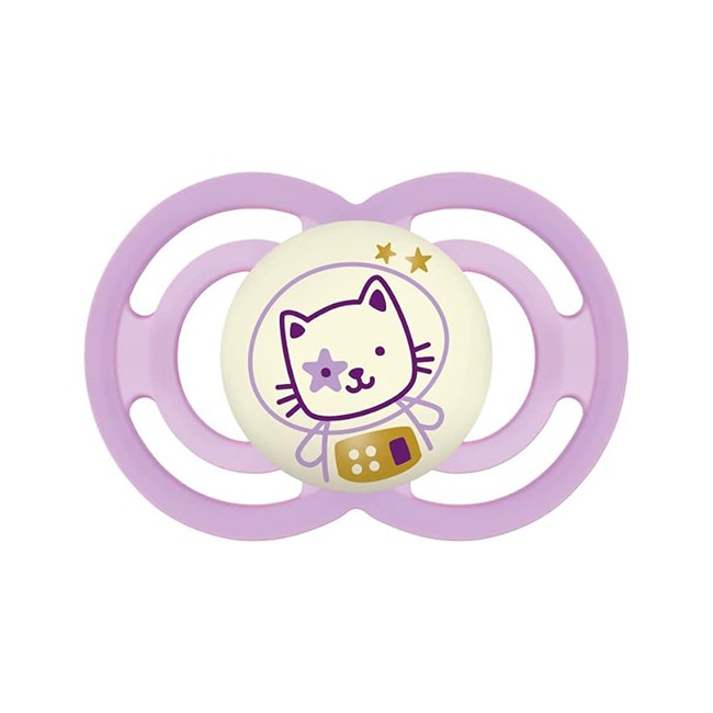 Mam Baby Mam Succhietto Perfect Night 16+ Silicone Single Box Femmina