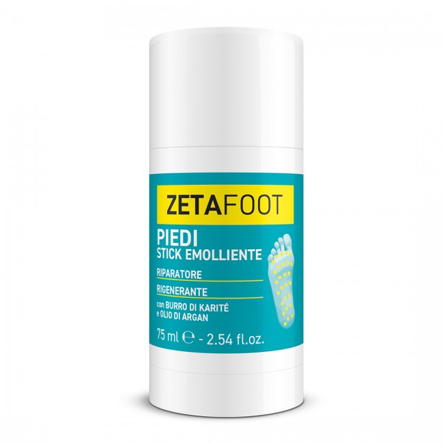Zetafoot Stick Emolliente Piedi Riparatore e Rigenerante 75 ml di Zeta Farmaceutici