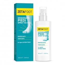 Zetafoot Deodorante Piedi Spray No Gas Antiodore 100 ml Zeta Farmaceutici