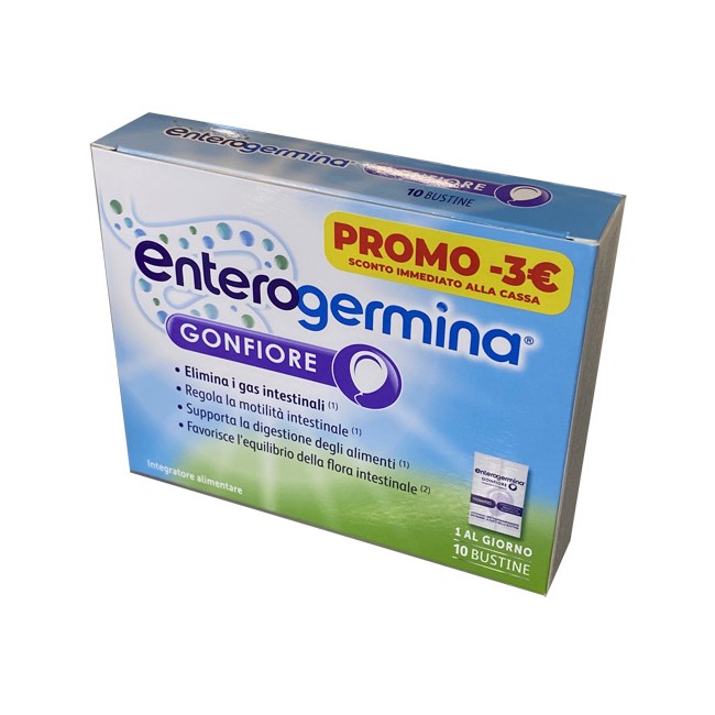 Opella Healthcare Enterogermina Gonfiore 10 Bustine 4 G Promo