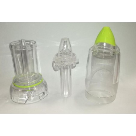 Air Liquide Kit Di Ricambio Completo Rinowash Ego Con Vaschetta Portafarmaco + Atomizzatore + Guarnizione Di Tenuta + Campana Es