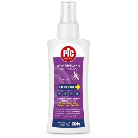 Pikdare Pic Solution Spray Repellente Multi-insetto Extreme+ 100 Ml