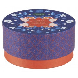 Herbal Product Neavita Cofanetto Tisana Collection Blu Tondo con 40 Tisane Bio Assortite Idea Regalo