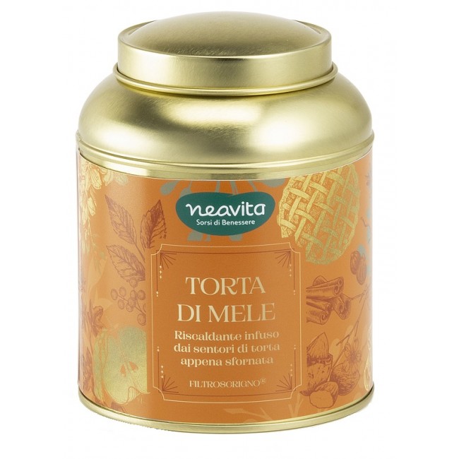 Neavita Caddy con Infuso Torta di Mele 12 Filtri Infusi Golosi